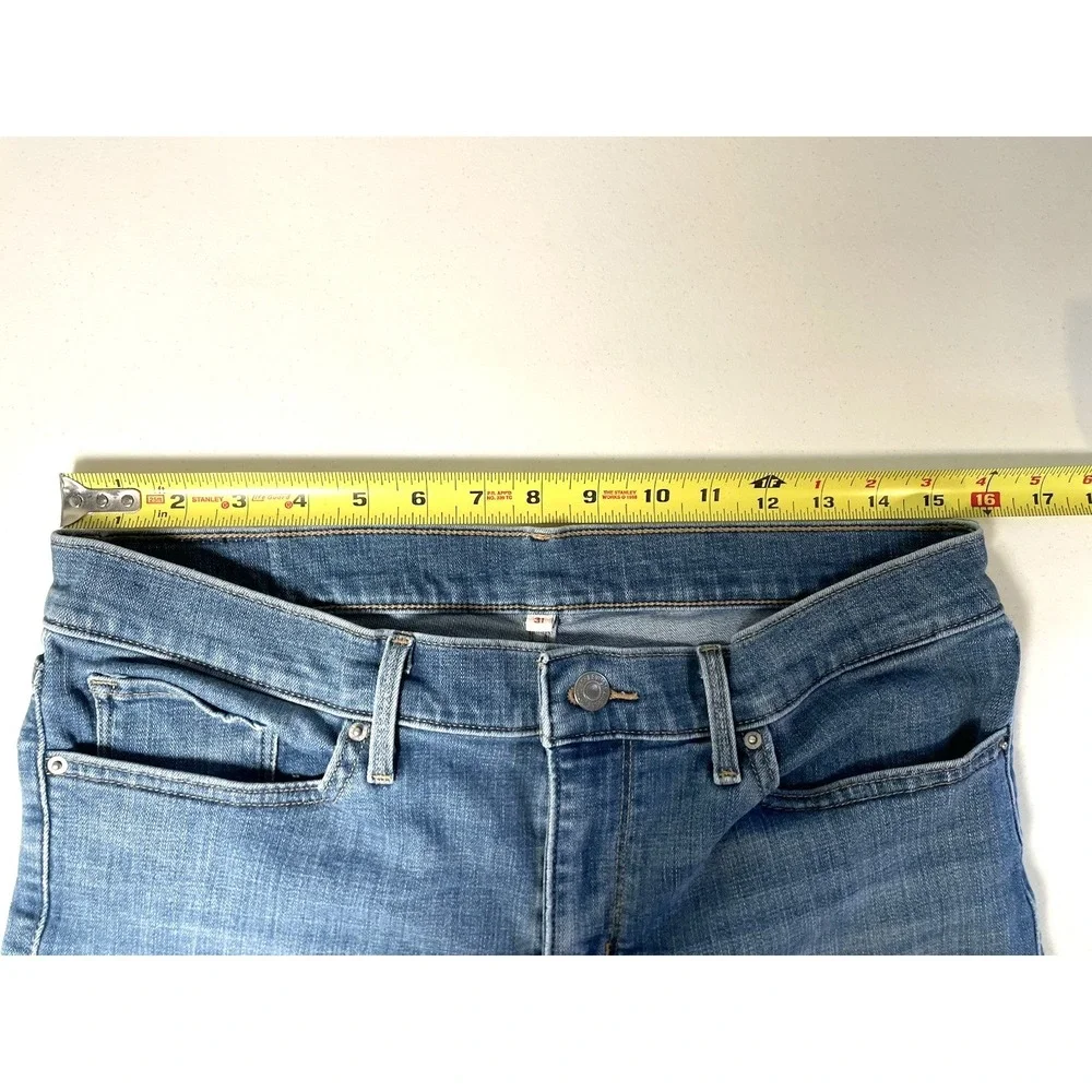 Bundle Women's LEVI'S SHORTS 31 Blue Denim Jean Bermuda Casual Western Levis